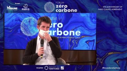 #ParisZeroCarbone – Débat : Comment construire une ville durable grâce à la DATA ?