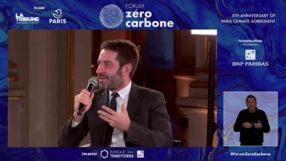 #ParisZeroCarbone – Ouverture de la deuxième journée de l’événement