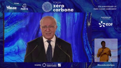 #ParisZeroCarbone – SESSION 8 – Keynote : Laurent FABIUS, COP21