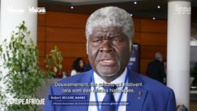 #ForumEuropeAfrique – Interview de Robert BEUGRE MAMBE, Ministre-Gouverneur du District d’Abidjan