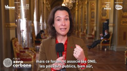 #ForumZéroCarbone Paris – Interview d’Estelle BRACHLIANOFF, Veolia