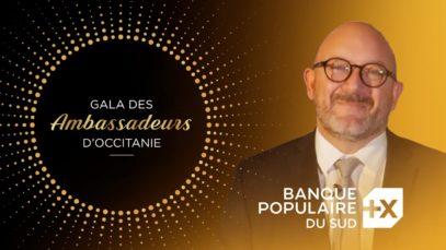 Gala des #Ambassadeursdoc – Interview de Cyril Brun, Directeur général de la Banque Populaire du Sud