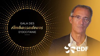 Gala des #Ambassadeursdoc – Interview de Sylvain Vidal, Délégué régional Occitanie d’EDF