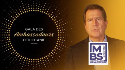 Gala des #Ambassadeursdoc – Interview d’André Deljarry, Président de Montpellier Business School