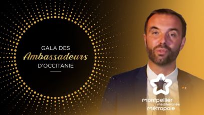 Gala des #Ambassadeursdoc – Michaël Delafosse, Président de Montpellier Méditerranée Métropole