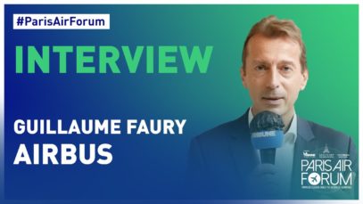 #ParisAirForum – Interview de Guillaume Faury, Airbus