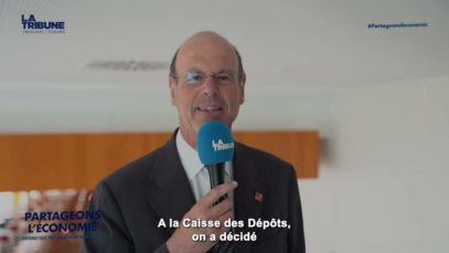 #Partageonsleconomie – Interview d’Éric LOMBARD, Directeur général de la Caisse des Dépôts