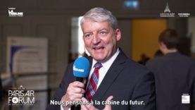 #ParisAirForum -Interview de Colin Mahoney Customer &Account Management President, Collins Aerospace